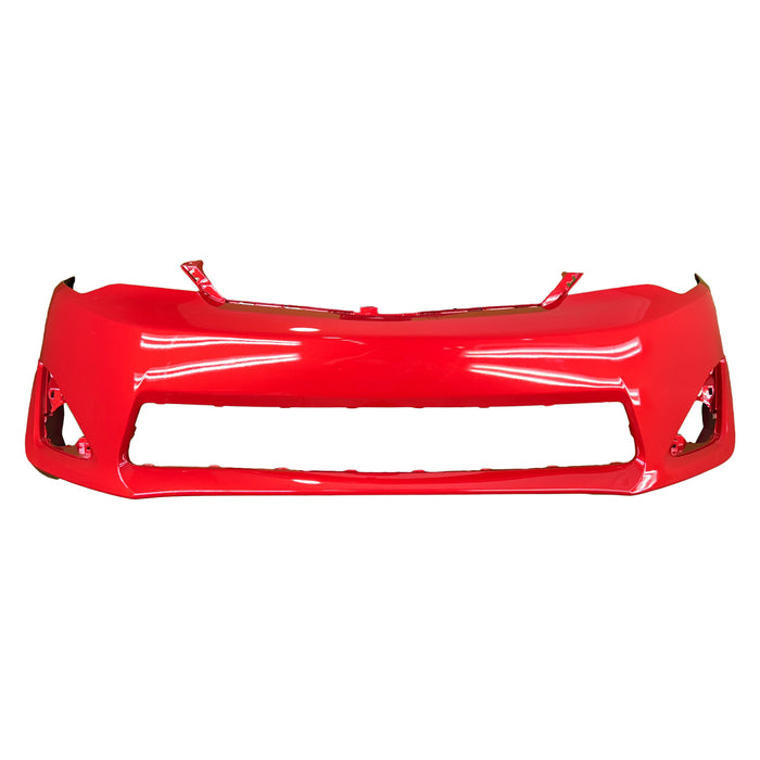 2012-2014 Toyota Camry LE/XLE/Hybrid Front Bumper - TO1000378-Partify-Painted-Replacement-Body-Parts