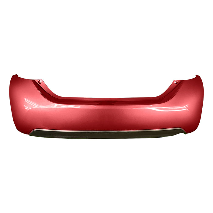 2014-2019 Toyota Corolla Sedan Rear Bumper - TO1100309-Partify-Painted-Replacement-Body-Parts