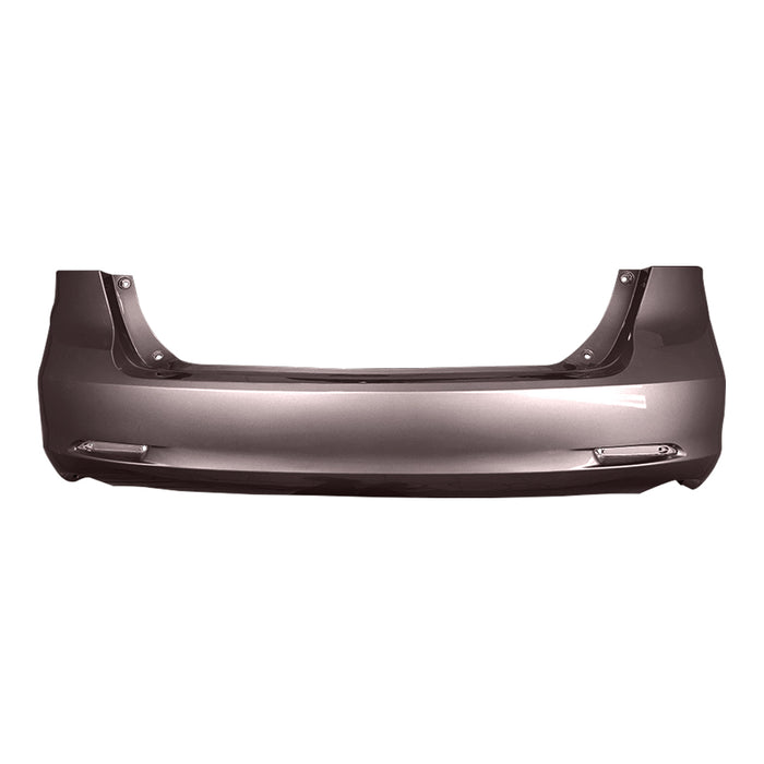2009-2016 Toyota Venza Rear Bumper Without Sensor Holes - TO1100277-Partify-Painted-Replacement-Body-Parts