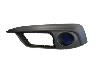 2016-2018 Honda Civic Front Driver Side Bumper Insert Fog Lamp Bezel W/Fog Lamps Coupe/Sedan - HO1038129-Partify-Painted-Replacement-Body-Parts
