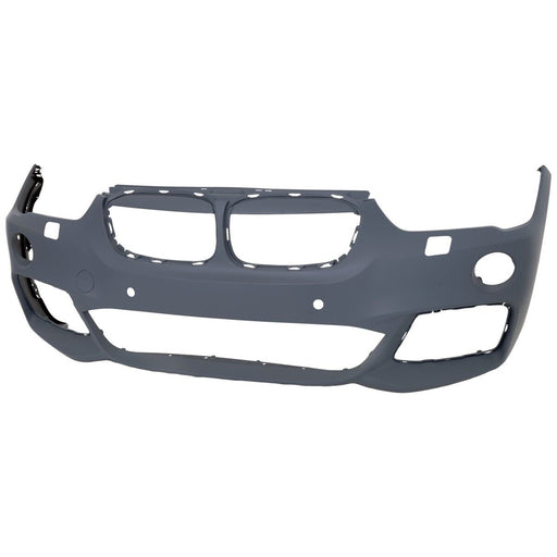 2017-2019 BMW X1 Front Bumper F48 W/M Pkg W/Headlamp Washer W/Park Distance Control - BM1000539-Partify-Painted-Replacement-Body-Parts