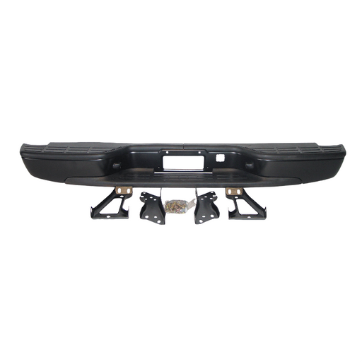 1999-2007 Chevrolet Silverado 1500/1500 Classic Base/Custom/Hybrid/LS/LT/WT/Z71/Hybrid/LS/LT/WT/GMC Sierra 1500/Sierra 1500 Classic Rear Bumper Assembly Step Bumper Assembly - GM1103124-Partify-Painted-Replacement-Body-Parts