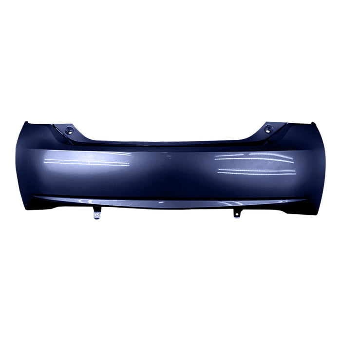 2010-2015 Toyota Prius Rear Bumper With Spoiler Holes - TO1100280-Partify-Painted-Replacement-Body-Parts