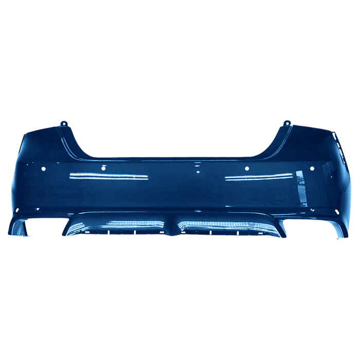 2018-2020 Toyota Camry SE/XSE Rear Bumper With Sensor Holes - TO1100332-Partify-Painted-Replacement-Body-Parts