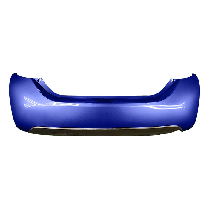 2014-2019 Toyota Corolla Sedan Rear Bumper - TO1100309-Partify-Painted-Replacement-Body-Parts
