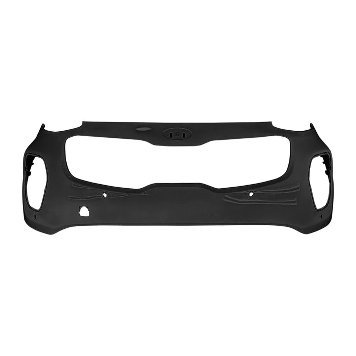 2017-2019 Kia Sportage All-Wheel Drive Front Bumper With Sensor Holes - KI1000181-Partify-Painted-Replacement-Body-Parts