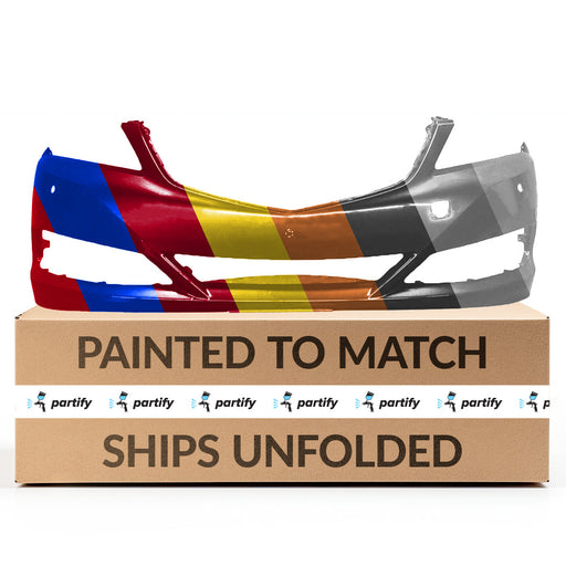 2014-2017 Acura RLX CAPA Certified Front Bumper W/O Headlamp Washers W/Parking Sensors Advance/Elite Pkg - AC1000182-Partify-Painted-Replacement-Body-Parts