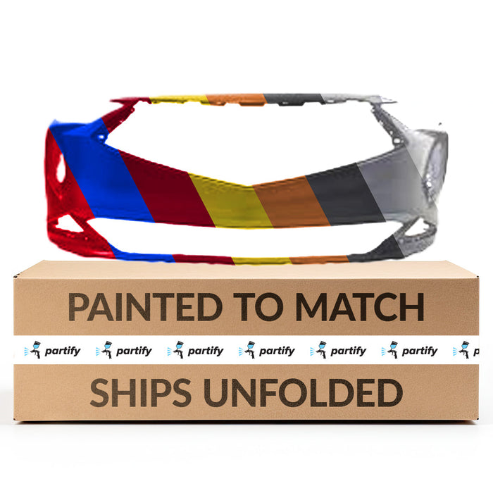 2022 Acura MDX CAPA Certified Front Bumper W/O Parking Sensors 6 Cyl 3.5L - AC1000207-Partify-Painted-Replacement-Body-Parts