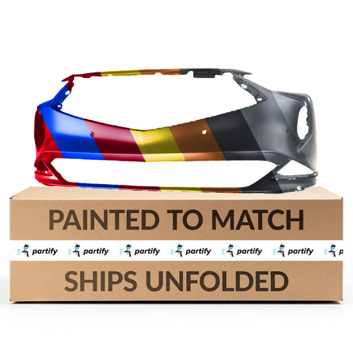 2022 Acura MDX CAPA Certified Front Bumper W/Parking Sensors 6 Cyl 3.5L - AC1000208-Partify-Painted-Replacement-Body-Parts