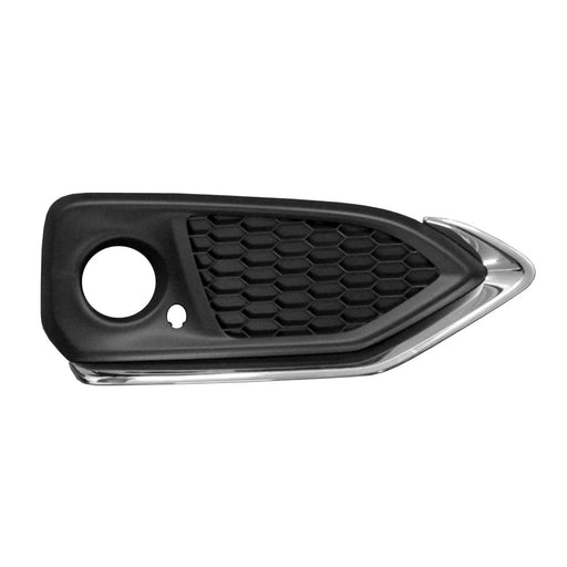 2016-2018 Acura RDX Front Passenger Side Bumper Insert Fog Lamp Bezel W/Fog Lamps - AC1039113-Partify-Painted-Replacement-Body-Parts