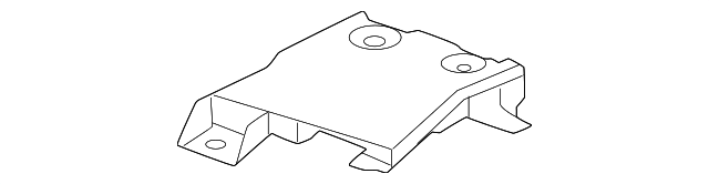 Acura ADX Garnish Bracket Front Bumper Support - AC1043116