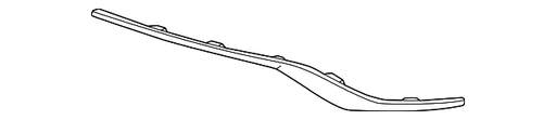 Acura MDX Front Bumper Molding - AC1046112