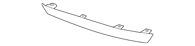 Acura ADX Lower Spoiler Front Bumper Molding - AC1046114