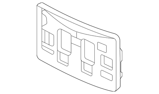 Acura TLX License Plate Bracket - AC1068111