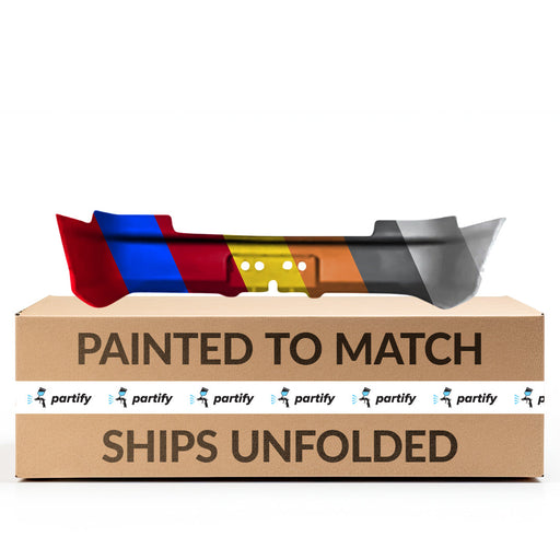 1994-1995 Acura Integra CAPA Certified Rear Bumper 4 Door Sedan - AC1100119C-Partify-Painted-Replacement-Body-Parts