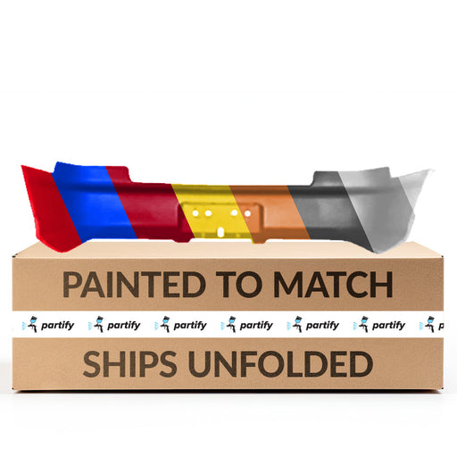 1994-1997 Acura Integra CAPA Certified Rear Bumper 4 Door Sedan - AC1100130-Partify-Painted-Replacement-Body-Parts