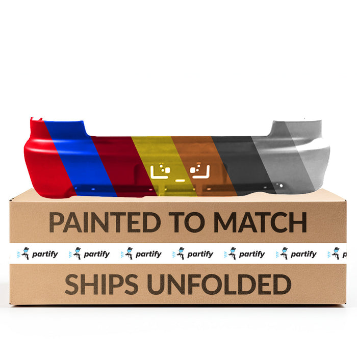 1998-2001 Acura Integra CAPA Certified Rear Bumper 4 Door Sedan - AC1100134-Partify-Painted-Replacement-Body-Parts