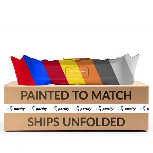 2002-2004 Acura RSX CAPA Certified Rear Bumper - AC1100142-Partify-Painted-Replacement-Body-Parts