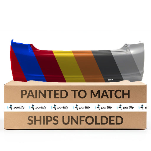 2004-2005 Acura TSX CAPA Certified Rear Bumper - AC1100143-Partify-Painted-Replacement-Body-Parts