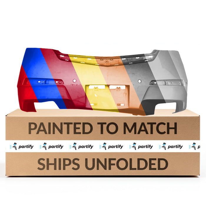 2009-2011 Acura TL CAPA Certified Rear Bumper W/Parking Assist - AC1100158-Partify-Painted-Replacement-Body-Parts