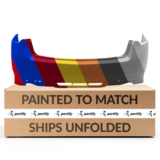 2012-2014 Acura TSX Special Edition CAPA Certified Rear Bumper - AC1100169-Partify-Painted-Replacement-Body-Parts