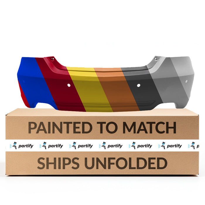 2012 Acura RL CAPA Certified Rear Bumper W/Parking Sensor Advance/Technology - AC1100174-Partify-Painted-Replacement-Body-Parts