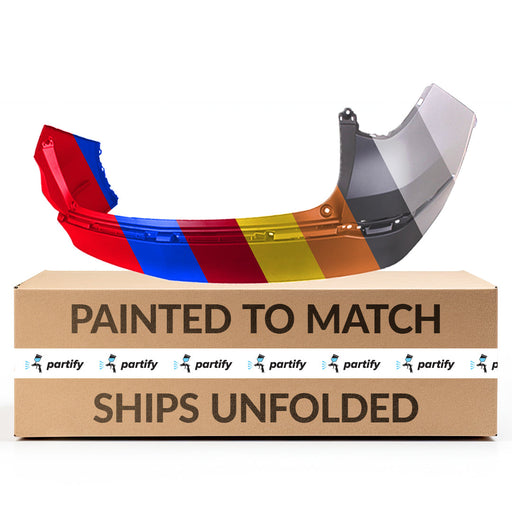 2022 Acura MDX Rear Bumper W/O Parking Sensors - AC1100188-Partify-Painted-Replacement-Body-Parts