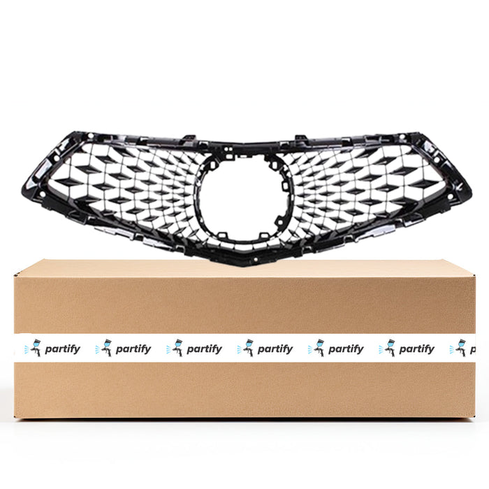 2019-2021 Acura RDX Base/Tech CAPA Certified Grille W/O Surround View Camera Assembly - AC1200132C-Partify-Painted-Replacement-Body-Parts