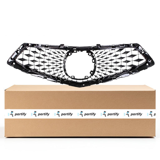 2019-2021 Acura RDX Base/Tech CAPA Certified Grille W/O Surround View Camera Assembly - AC1200132C-Partify-Painted-Replacement-Body-Parts