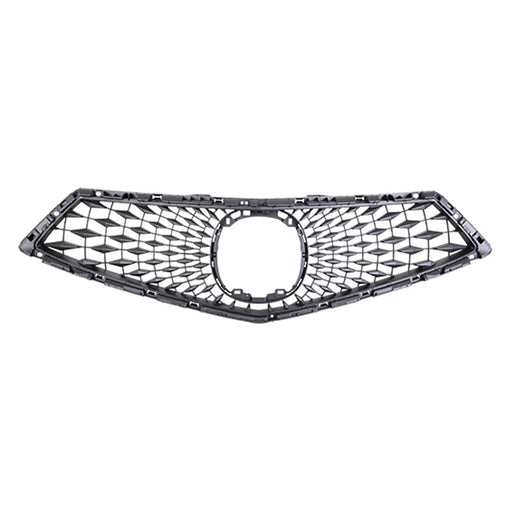2022-2023 Acura RDX Grille W/O Surround View Camera Dark Gray Assembly - AC1200138-Partify-Painted-Replacement-Body-Parts