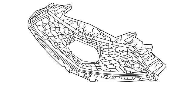 Acura TLX Grille Base - AC1200144