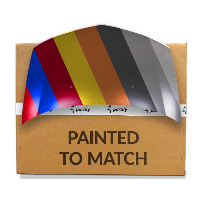 2007-2013 Acura MDX CAPA Certified Hood Steel - AC1230124C-Partify-Painted-Replacement-Body-Parts