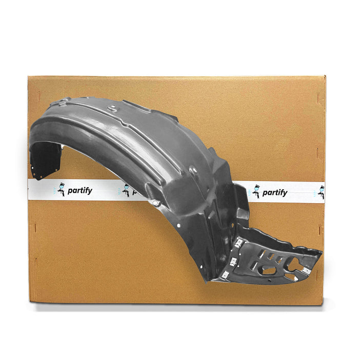 2012-2014 Acura TL CAPA Certified Passenger Side Fender Liner Mat: Pe/Vacuum Form FWD - AC1249133C-Partify-Painted-Replacement-Body-Parts