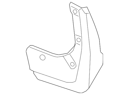 Acura RDX Mud Guard - AC1295100