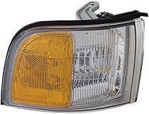 1991-1995 Acura Legend Passenger Side Parking Light Lens Park/Marker Lens & Housing Assembly 4 Door Sedan - AC2525101-Partify-Painted-Replacement-Body-Parts