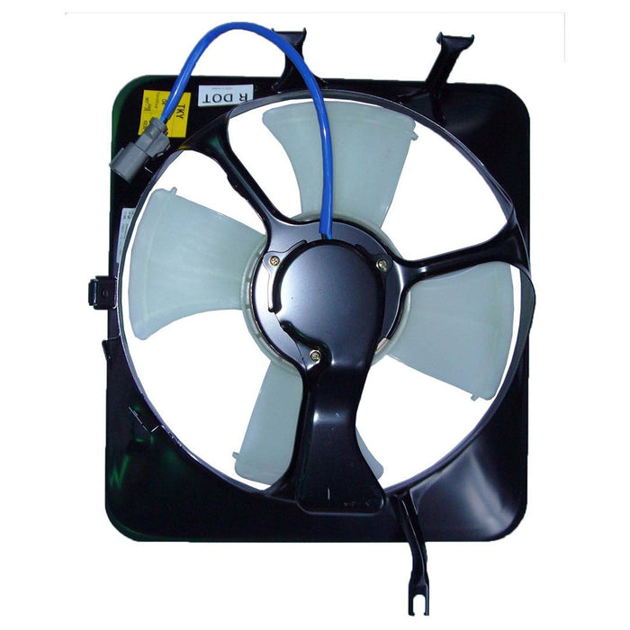 1994-2001 Acura Integra GS/LS/RS/Special Edition/Type R A/C Condenser Fan Assembly Includes Motor/Blade/Shroud - AC3113101-Partify-Painted-Replacement-Body-Parts