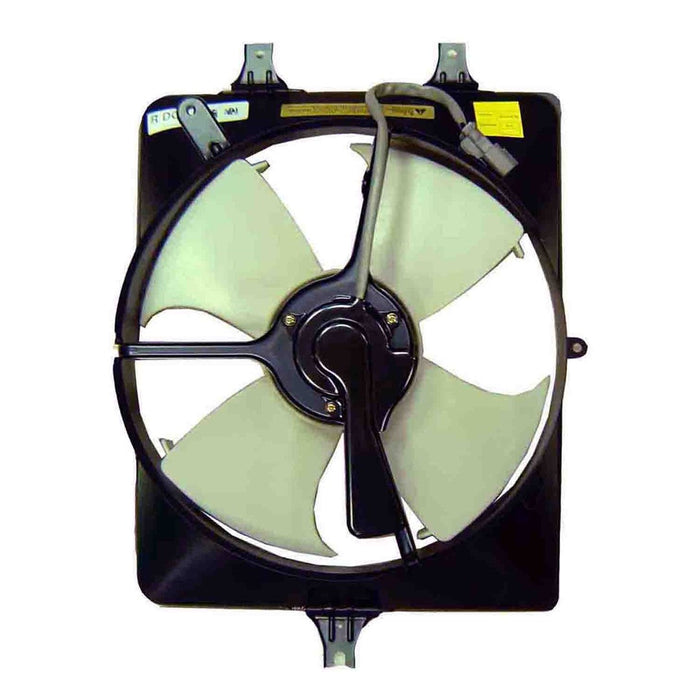 2004-2008 Acura TL A/C Condenser Fan Assembly Includes Motor/Blade/Shroud - AC3113107-Partify-Painted-Replacement-Body-Parts