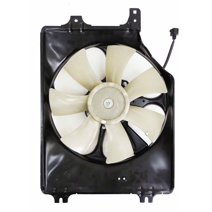 2005-2012 Acura RL A/C Condenser Fan Assembly Motor/Blade/Shroud Assembly - AC3113113-Partify-Painted-Replacement-Body-Parts