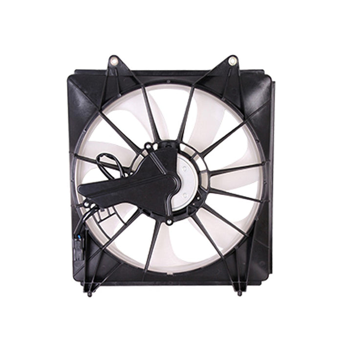 2015-2020 Acura TLX Driver Side A/C Condenser Fan Assembly Motor/Blade/Shroud/Protector Assy - AC3113116-Partify-Painted-Replacement-Body-Parts