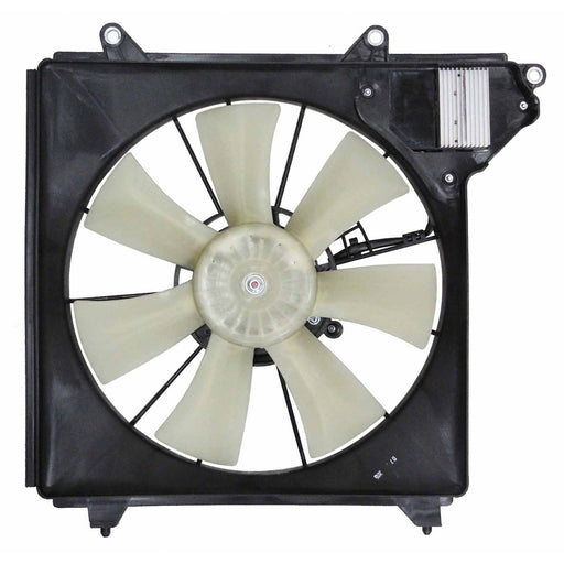 2014-2016 Acura RLX A/C Condenser Fan Assembly Motor/Blade/Shroud/Control Unit Assembly - AC3113117-Partify-Painted-Replacement-Body-Parts