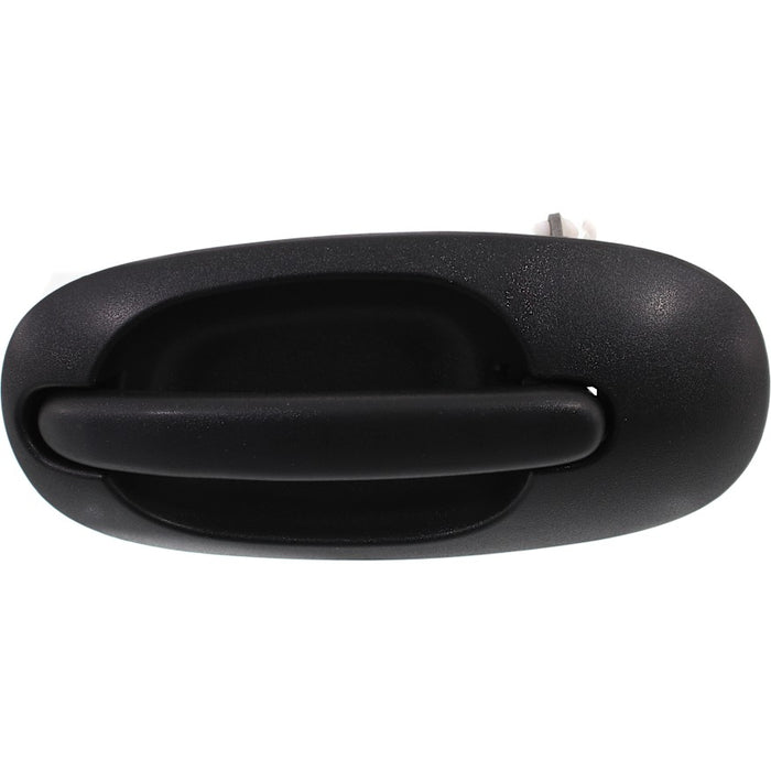 1996-2000 Chrysler Town & Country/Dodge Caravan/Plymouth Voyager Rear Driver Side Exterior Door Handle W/O Cyl Hole Textured - CH1520135-Partify-Painted-Replacement-Body-Parts