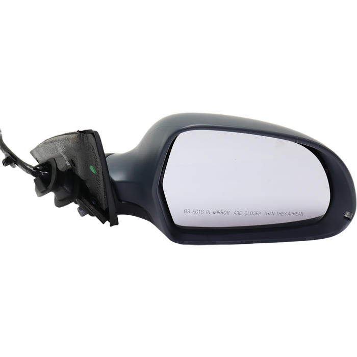 2009 Audi A4 Passenger Side Door Mirror W/O Memory W/O Lane Change Assist W/O Dimming Assembly - AU1321137-Partify-Painted-Replacement-Body-Parts
