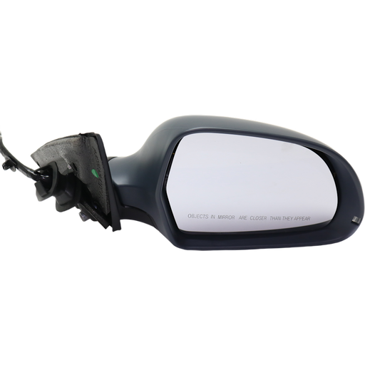 2009 Audi A4 Passenger Side Door Mirror W/O Memory W/O Lane Change Assist W/O Dimming Assembly - AU1321137-Partify-Painted-Replacement-Body-Parts