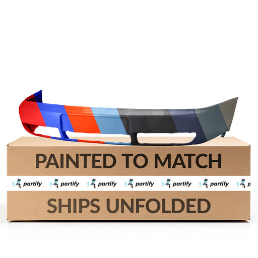 1995-1997 Audi A6/S6 CAPA Certified Front Bumper - AU1000113-Partify-Painted-Replacement-Body-Parts