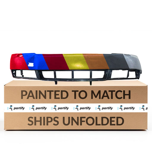 2002-2003 Audi A4 CAPA Certified Front Bumper To 3/03 Sedan - AU1000124-Partify-Painted-Replacement-Body-Parts