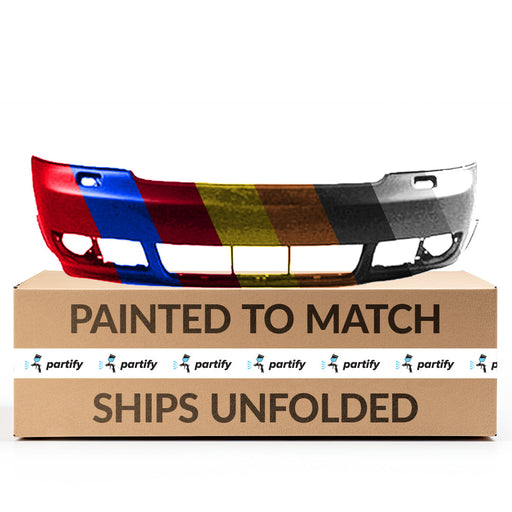 2002-2004 Audi A6 CAPA Certified Front Bumper 3L V6 - AU1000125-Partify-Painted-Replacement-Body-Parts