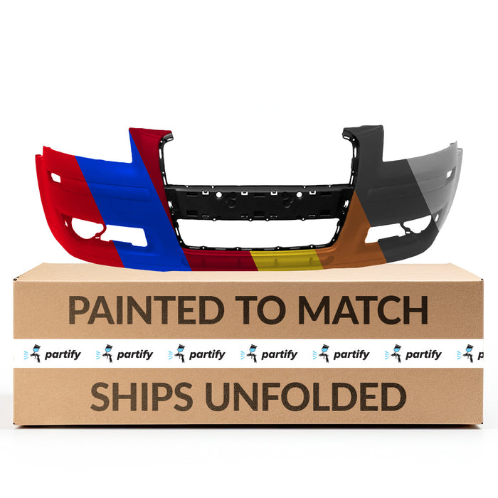 2006-2008 Audi A4 CAPA Certified Front Bumper - AU1000137-Partify-Painted-Replacement-Body-Parts