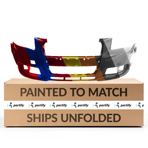 2006-2008 Audi A3 CAPA Certified Front Bumper S Line Trim W/O Headlamp Washer - AU1000139-Partify-Painted-Replacement-Body-Parts