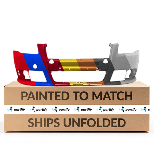 2007-2009 Audi A4/S4 CAPA Certified Front Bumper W/S-Line Pkg W/O Headlamp Washer - AU1000146-Partify-Painted-Replacement-Body-Parts