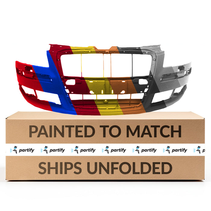 2008-2010 Audi A8 Quattro CAPA Certified Front Bumper 4.2L V8 - AU1000150-Partify-Painted-Replacement-Body-Parts